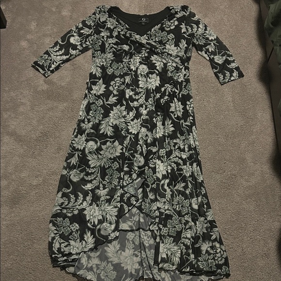 G by Giuliana Dresses & Skirts - G by Giuliana Black and White Floral High Low Dress